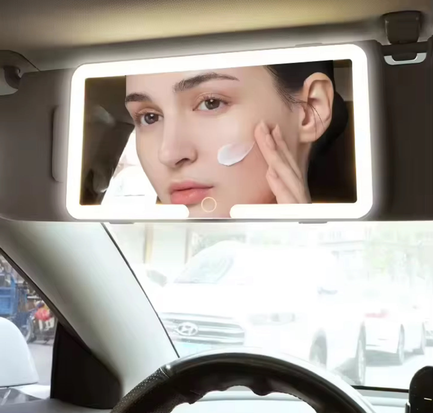 Espejo Tocador Led para Coche