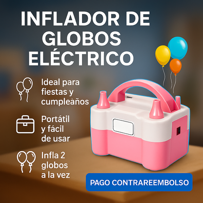 Inflador de globos eléctrico