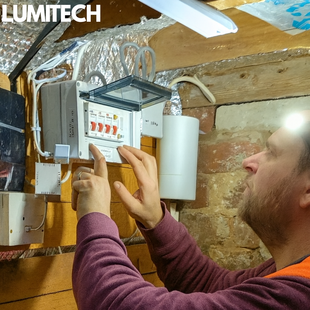 LUMI TECH - LINTERNA FRONTAL 230º
