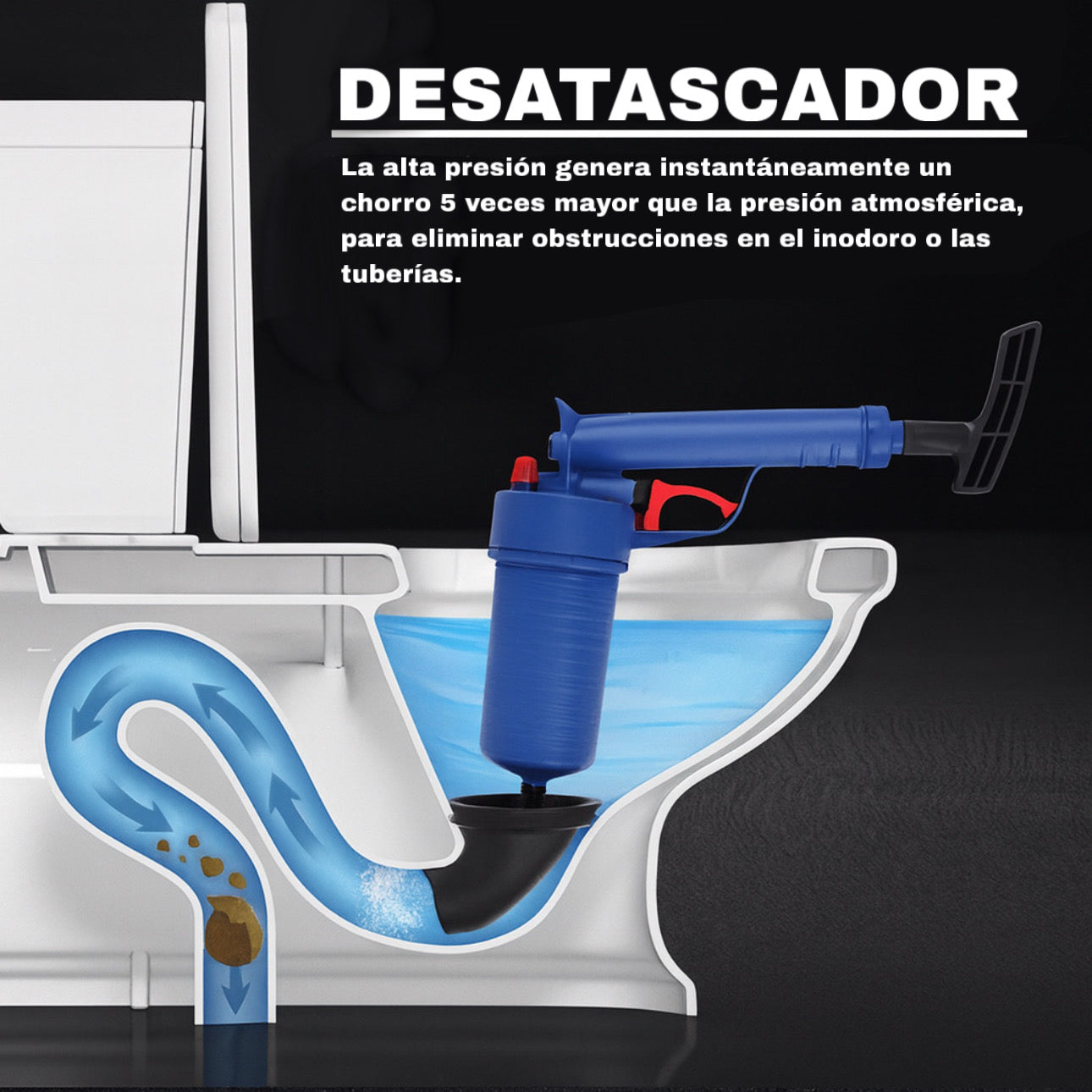 Desatascador para baños