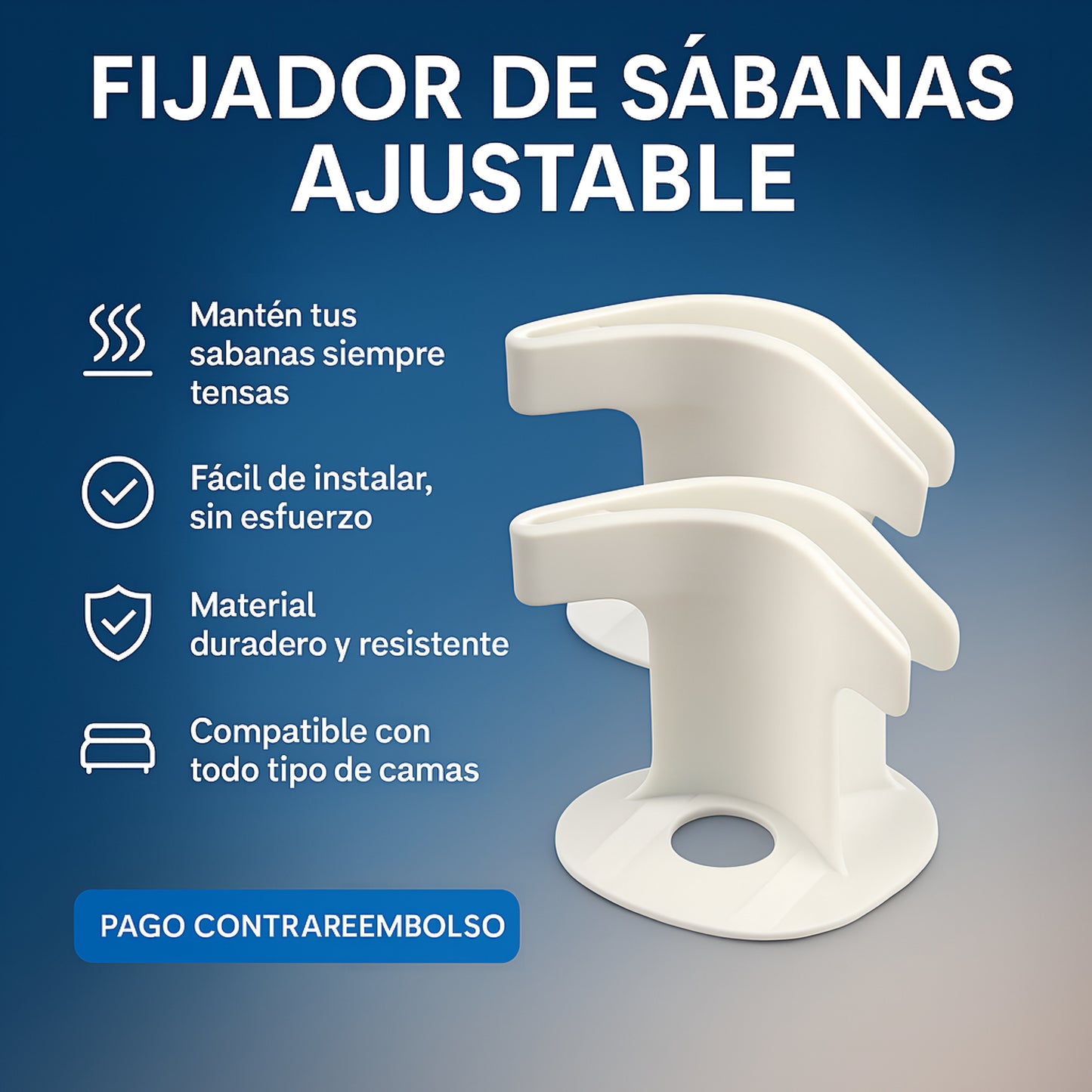 Fijador de Sábanas 4pcs