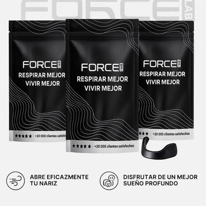 ForceLab™ Tiras nasales magnéticas