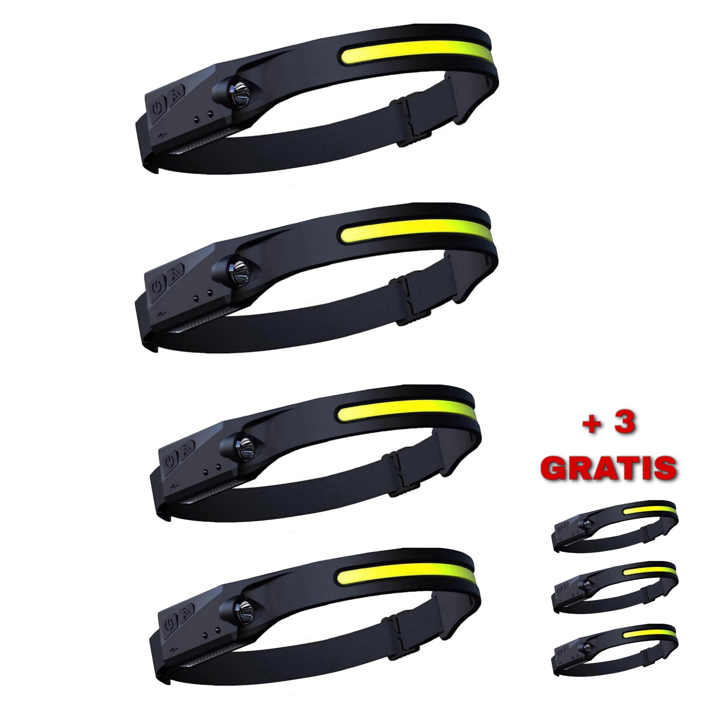 LUMI TECH - LINTERNA FRONTAL 230º