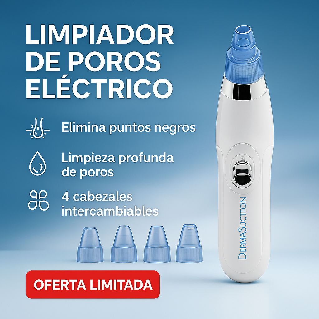 ASPIRADOR DE PUNTOS NEGROS A PILA