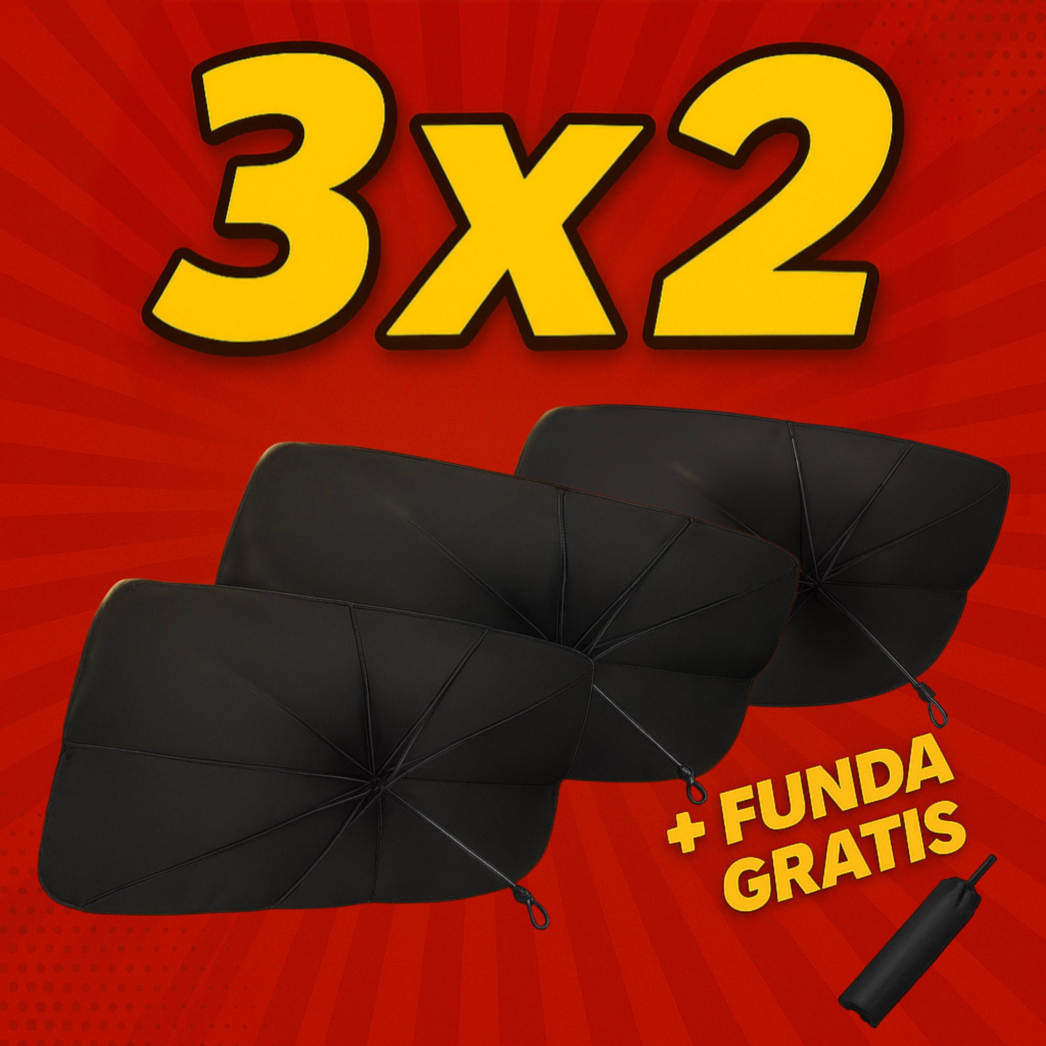 ¡ OFERTA 3x2 ! + Malla Coche
