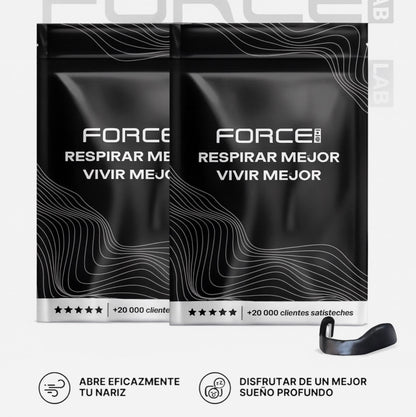 ForceLab™ Tiras nasales magnéticas