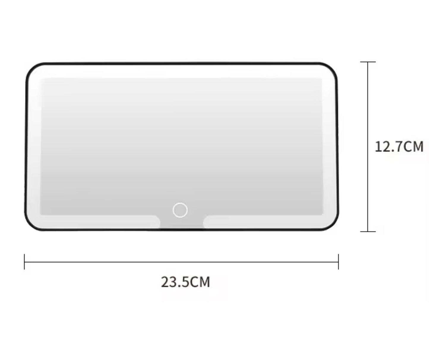 Espejo Tocador Led para Coche