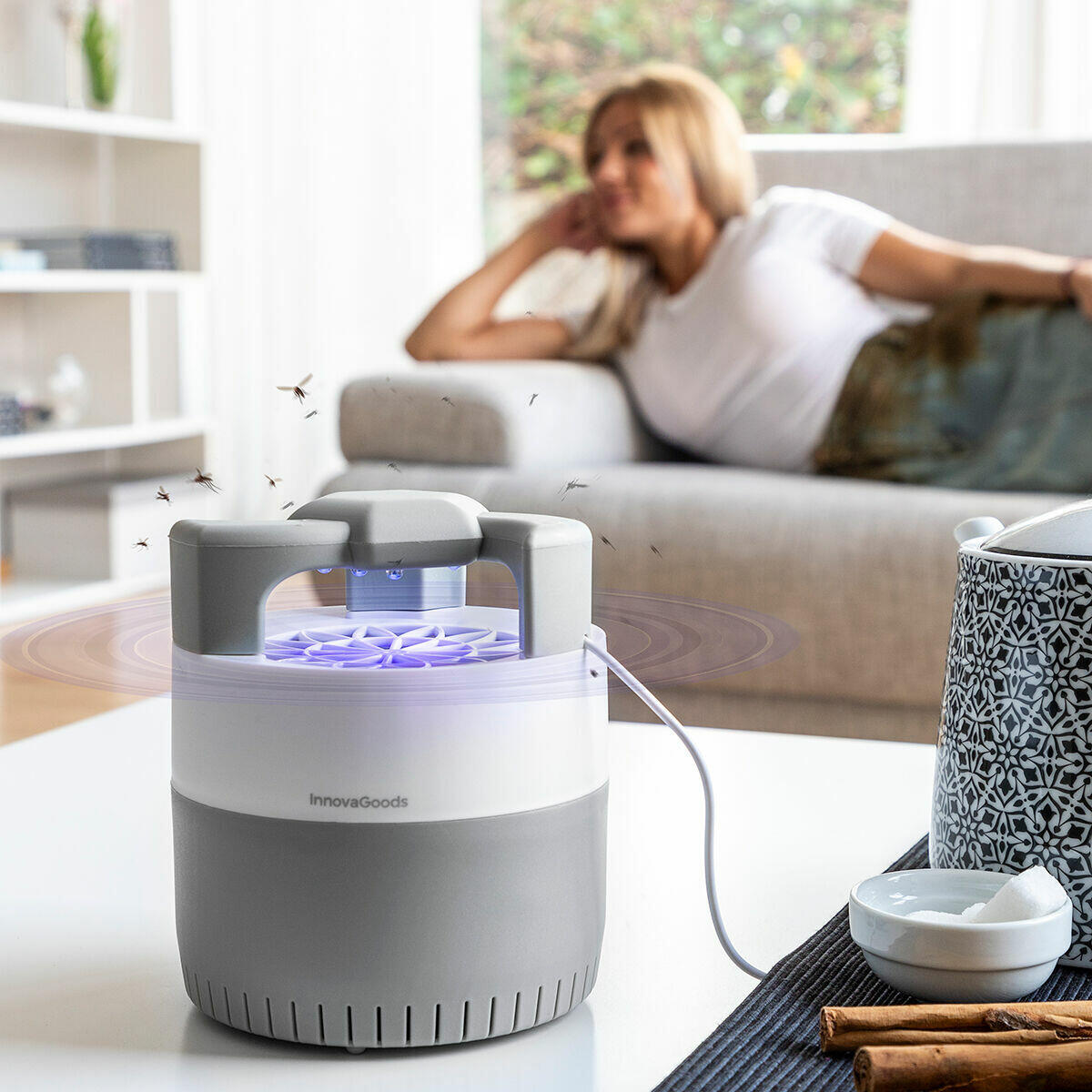 Lámpara Antimosquitos