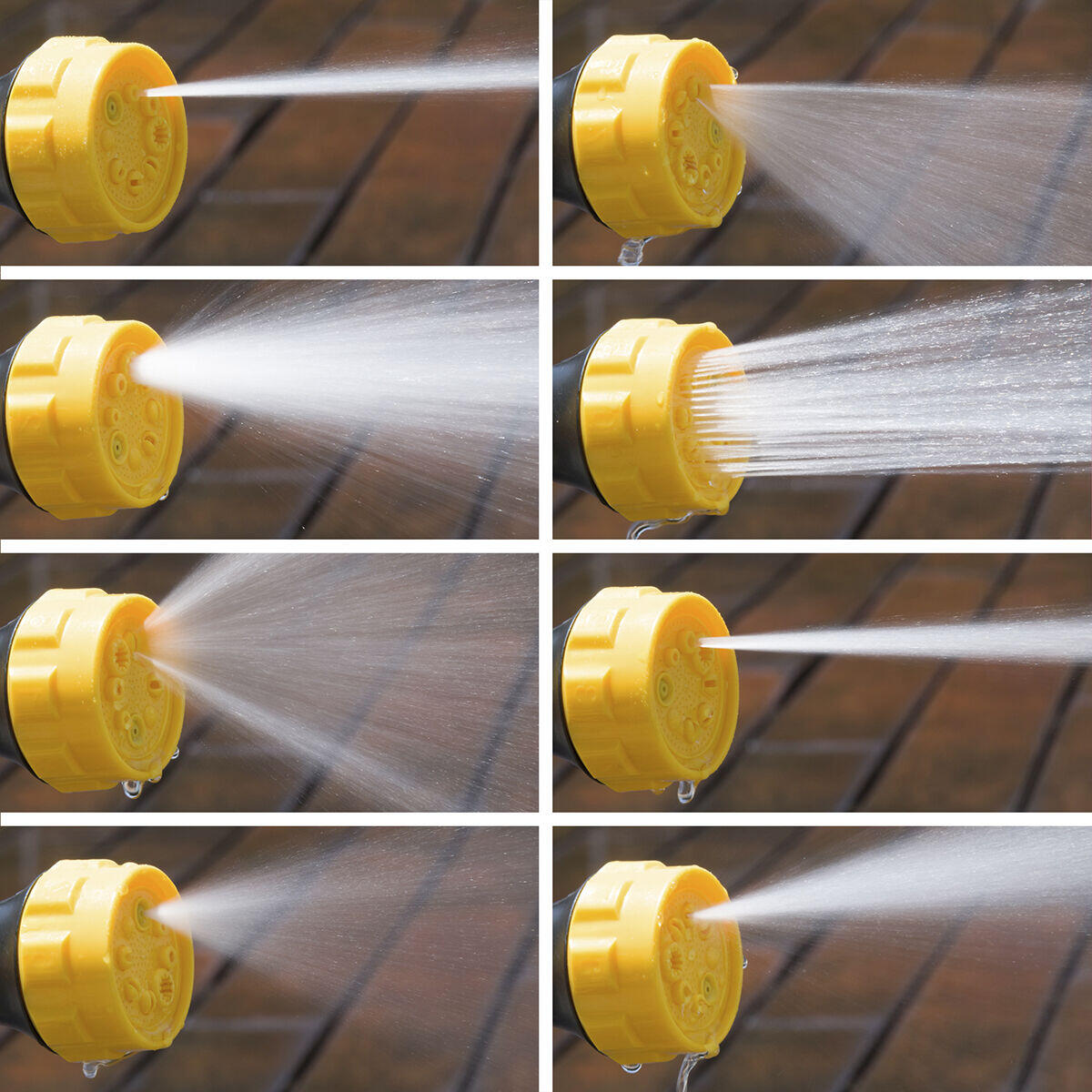 Pistola de Agua a Presión con Depósito 8 en 1