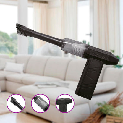 Mini Soplador Aspirador Turbo Recargable